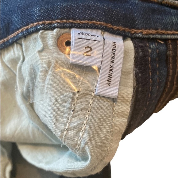 NWOT Loft‎ outlet ladies skinny jeans size 2. - Picture 6 of 16